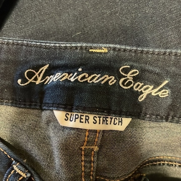 American Eagle Dark Wash Skinny Jeans 4 Short - Picture 10 of 11
